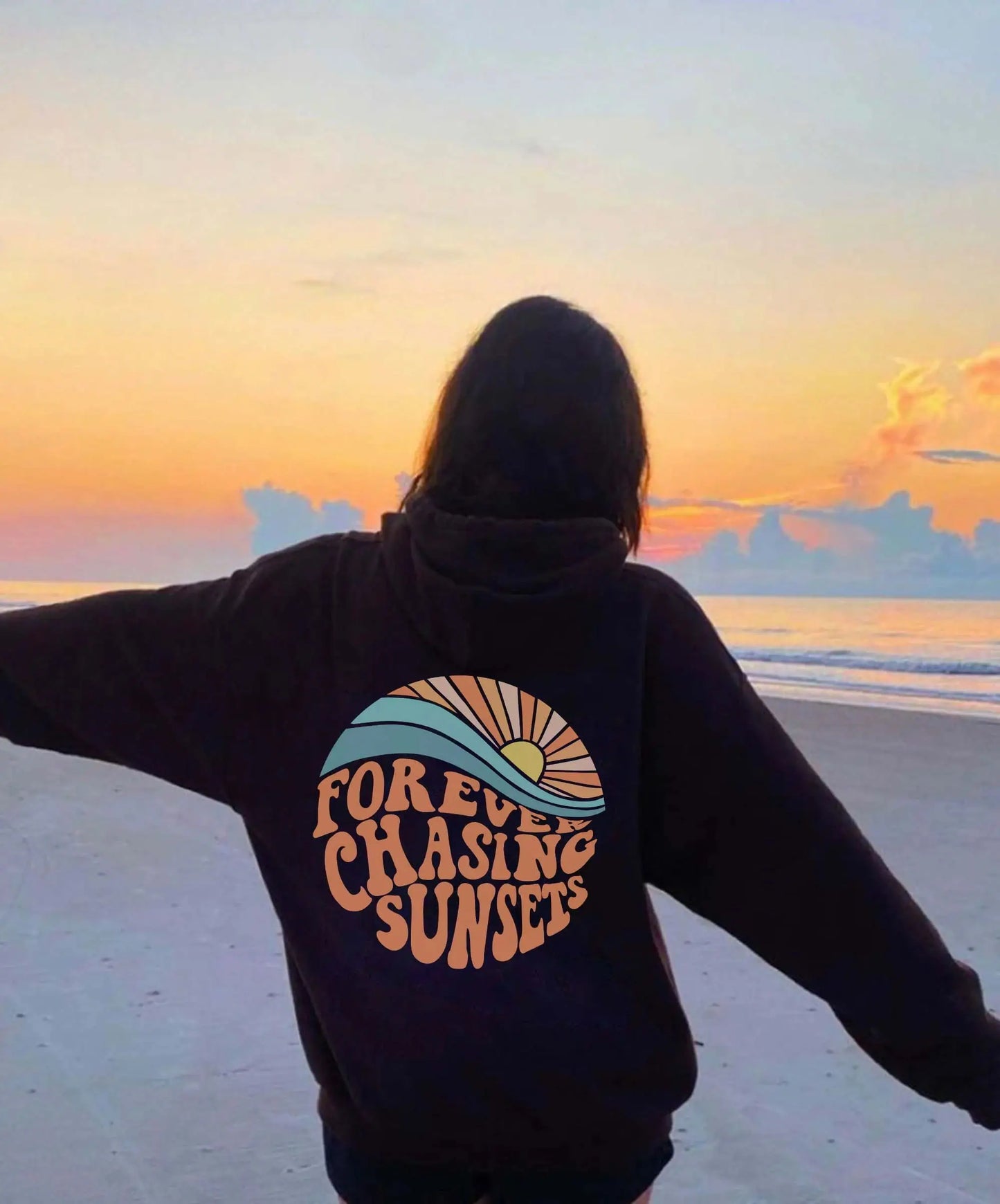ColoreForever Chasing Sunsets Sweatshirt